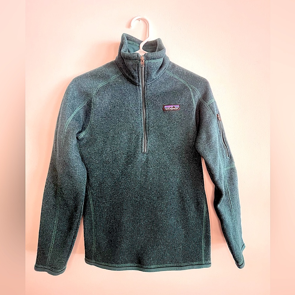 Patagonia Women's Better Sweater® 1/4-Zip Fleece: Dark Teal